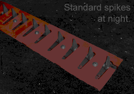 Many generic ways describe these types of traffic spike products. Tiger Teeth, Cobra, Cobra II, Enforcer, Traffic Spikes, Guardian, 1230, 1236, 1130, 1160, 1167, and Sabre Tooth Controllers (Saber module) are generic words that have been in use for decades to describe parking lot traffic spikes (tire poppers). We can supply any of these to you. TireShark brand traffic spikes are exclusively available through Monsoon Manufacturing LLC (contractors and dealers are welcome).